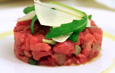 Tartare di carne salada
