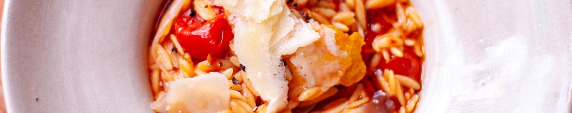 Tomato & Grana Padano Summer Orzo